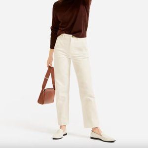 Everlane | The Straight-Leg Crop Pant | Sandstone | Size 10